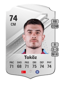 Dorukhan Toköz Rare 74 OVR