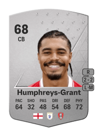 Cameron Humphreys-Grant Common 68 OVR