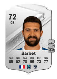 Yoann Barbet Rare 72 OVR