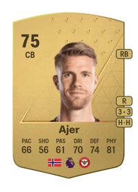 Kristoffer Ajer Common 75 OVR