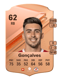 Michael Gonçalves Rare 62 OVR