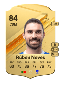 Rúben Neves Rare 84 OVR