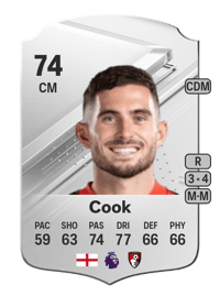 Lewis Cook Rare 74 OVR