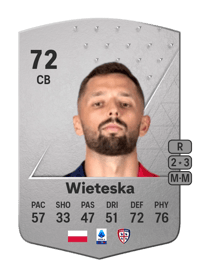 Mateusz Wieteska Common 72 OVR