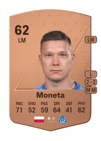 Łukasz Moneta Common 62 OVR
