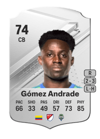Yeimar Gómez Andrade Rare 74 OVR