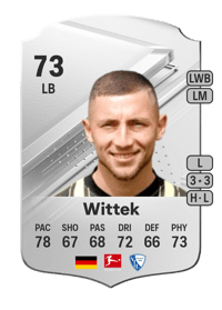 Maximilian Wittek Rare 73 OVR