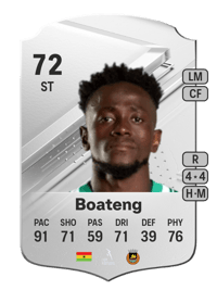 Emmanuel Boateng Rare 72 OVR
