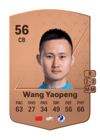 Wang Yaopeng Common 56 OVR