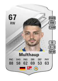 Maurice Multhaup Rare 67 OVR