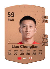 Liao Chengjian Common 59 OVR