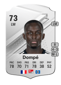 Jean-Luc Dompé Rare 73 OVR