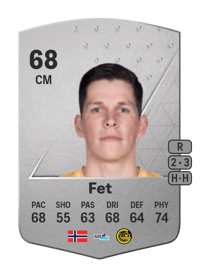 Sondre Fet Common 68 OVR