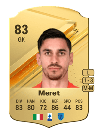Alex Meret Rare 83 OVR