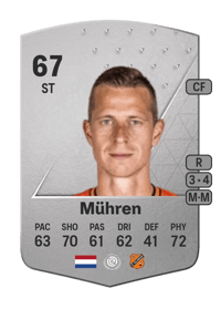 Robert Mühren Common 67 OVR