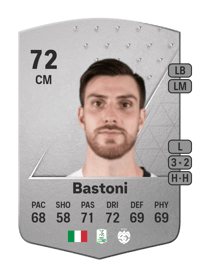 Simone Bastoni Common 72 OVR