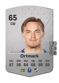 Jacob Ortmark Common 65 OVR