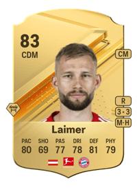 Konrad Laimer Rare 83 OVR