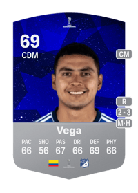 Stiven Vega CONMEBOL Sudamericana 69 OVR