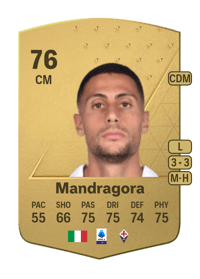 Rolando Mandragora Common 76 OVR
