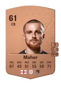 Niall Maher Common 61 OVR