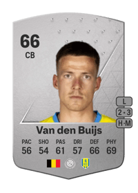 Dario Van den Buijs Common 66 OVR