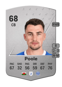 Regan Poole Common 68 OVR