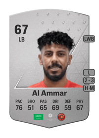 Abdullah Al Ammar Common 67 OVR