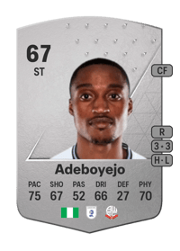 Victor Adeboyejo Common 67 OVR