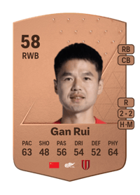 Gan Rui Common 58 OVR