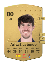 Aritz Elustondo Common 80 OVR