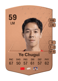 Ye Chugui Common 59 OVR