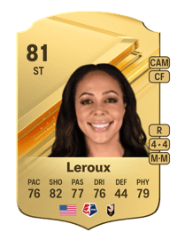 Sydney Leroux Rare 81 OVR