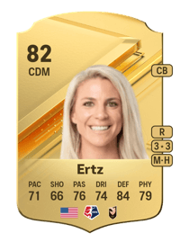 Julie Ertz Rare 82 OVR
