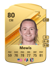 Sam Mewis Rare 80 OVR