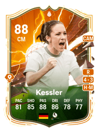 Nadine Kessler UT Heroes 88 OVR
