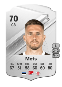 Karol Mets Rare 70 OVR