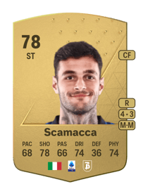 Gianluca Scamacca Common 78 OVR