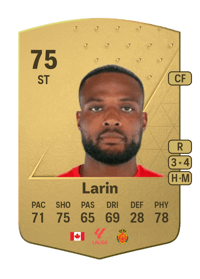 Cyle Larin Common 75 OVR