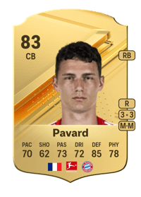 Benjamin Pavard Rare 83 OVR