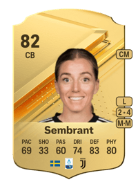 Linda Sembrant Rare 82 OVR