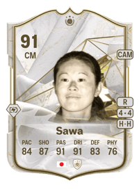 Homare Sawa Icon 91 OVR