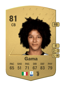 Sara Gama Common 81 OVR