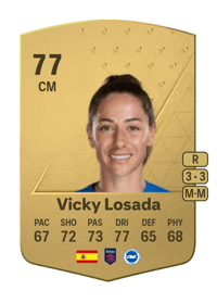 Vicky Losada Common 77 OVR