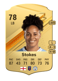 Demi Stokes Rare 78 OVR