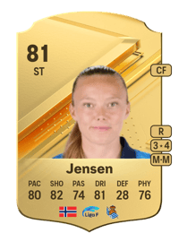 Synne Jensen Rare 81 OVR