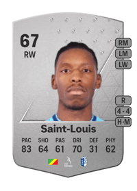 Dylan Saint-Louis Common 67 OVR