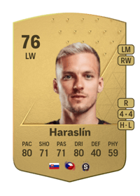 Lukáš Haraslín Common 76 OVR