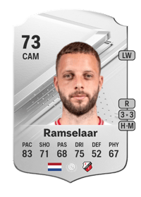 Bart Ramselaar Rare 73 OVR