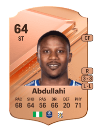 Suleiman Abdullahi Rare 64 OVR
